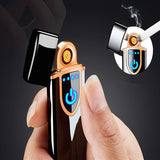 2025 Cigarette Lighter Metal Lighter USB Lighter Windproof Lighter Rechargeable Lighter Cool Lighters For Sale Cigar Lighter Electric Lighter | POPOTR™