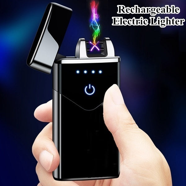 2025 Cigarettænder USB Lighter Vindtæt Lighter Elektriske Lightere Cool Lightere Til salg Bedste Cigar Lighter Bue Lights| POPOTR™