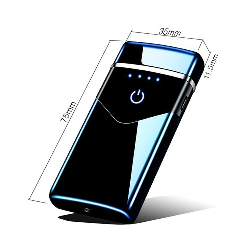 2025 Cigarettænder USB Lighter Vindtæt Lighter Elektriske Lightere Cool Lightere Til salg Bedste Cigar Lighter Bue Lights| POPOTR™