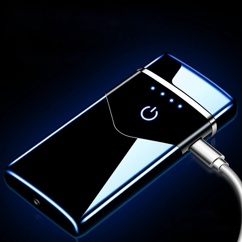 2025 Cigarettænder USB Lighter Vindtæt Lighter Elektriske Lightere Cool Lightere Til salg Bedste Cigar Lighter Bue Lights| POPOTR™