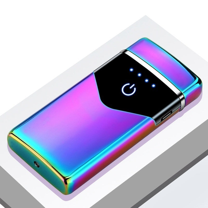 2025 Cigarettænder USB Lighter Vindtæt Lighter Elektriske Lightere Cool Lightere Til salg Bedste Cigar Lighter Bue Lights| POPOTR™