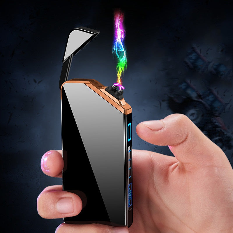 2025 Cigarettænder USB Lighter Vindtæt Lighter Custom Lightere Cool Lightere Til salg Bedste Cigar Lighter Bue Lights| POPOTR™