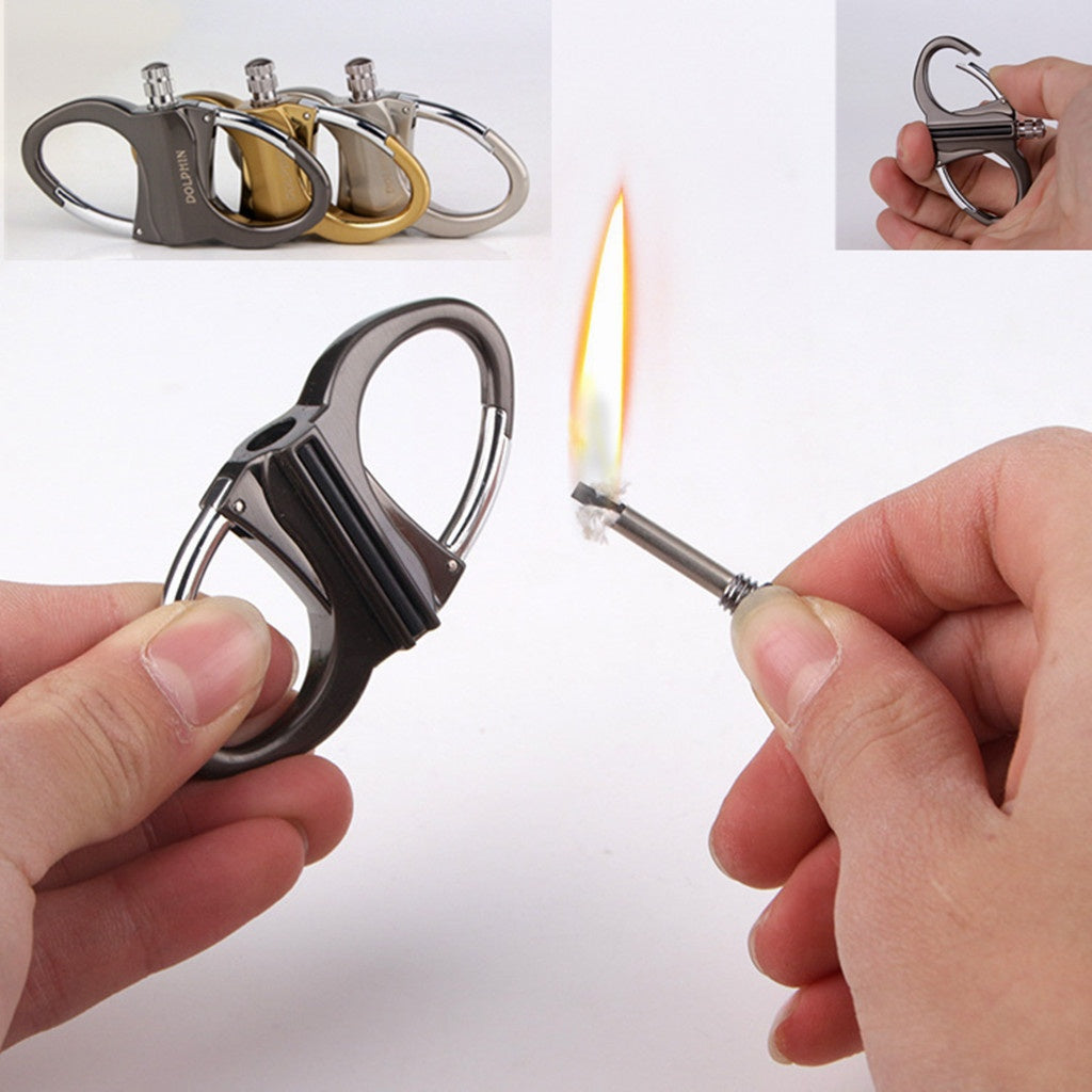 2025 Cigarette Lighter Flint Lighter Metal Lighter Windproof Lighter Kerosene Lighter  Oil Light | POPOTR™