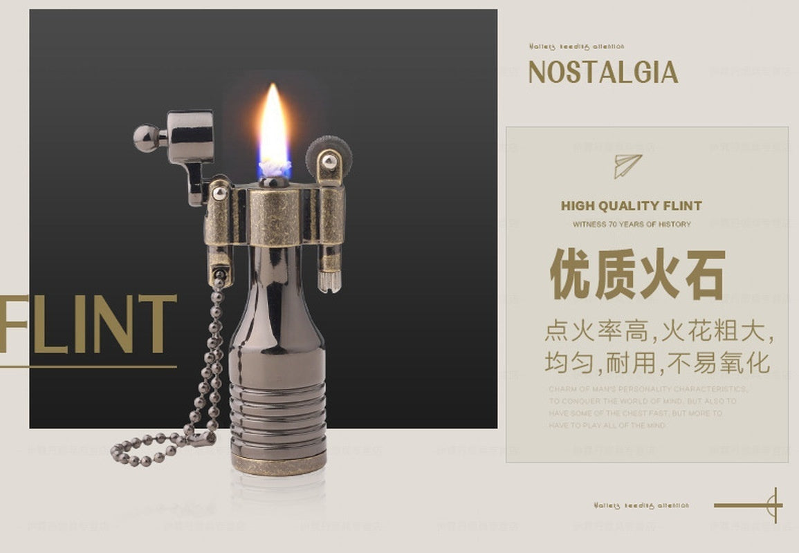 2025 Cigarette Lighter Metal Lighter Torch Windproof Lighter Smoking Lighter  Creative Lighters Kerosene Lighter | POPOTR™