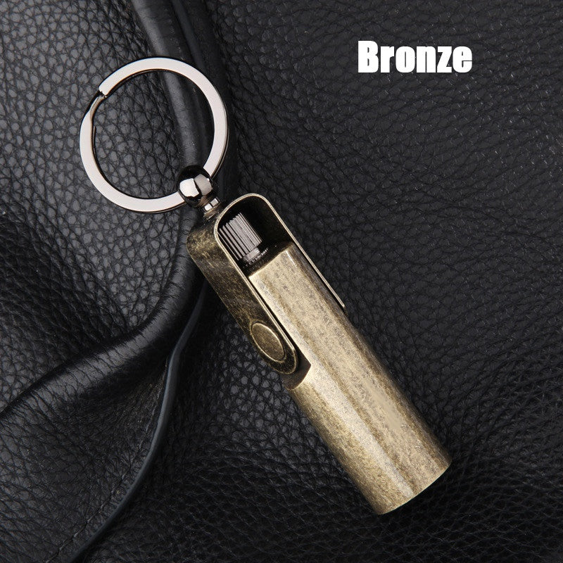 2025 Cigarette Lighter Flint Lighter Metal Lighter Torch Windproof Lighter Gas Lighter  Kerosene Lighter Keychain Lighter Oil Light | POPOTR™