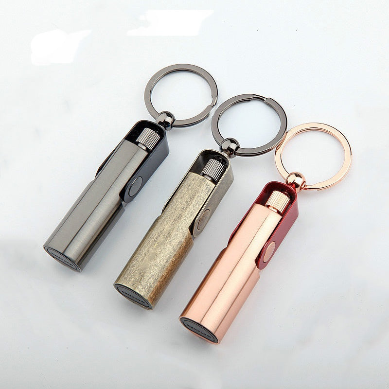 2025 Cigarette Lighter Flint Lighter Metal Lighter Torch Windproof Lighter Gas Lighter  Kerosene Lighter Keychain Lighter Oil Light | POPOTR™