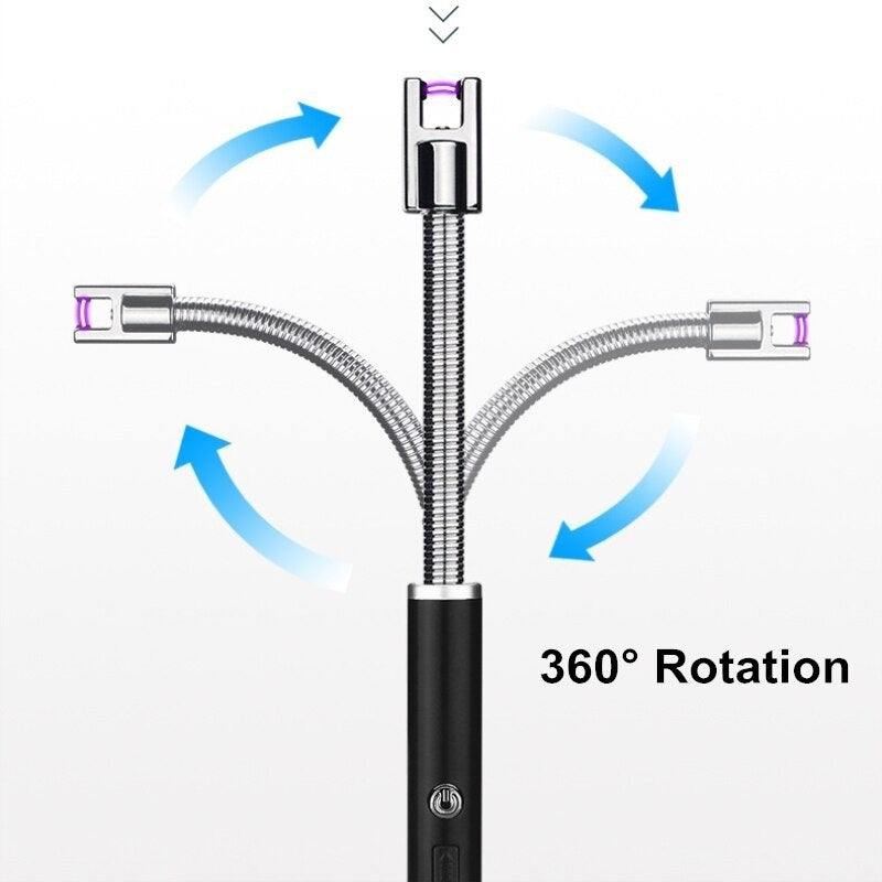 2025 Cigarette Lighter USB Lighter Windproof Lighter Gun Lighter  Arc Lights| POPOTR™