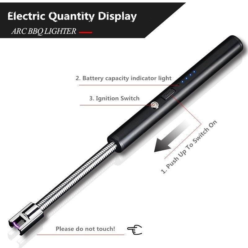 2025 Cigarette Lighter USB Lighter Windproof Lighter Gun Lighter  Arc Lights| POPOTR™