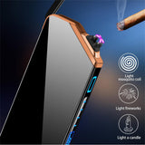 2025 Cigarette Lighter USB Lighter Windproof Lighter Rechargeable Lighter  Electric Lighter Personalized Lighters| POPOTR™