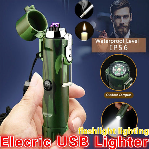 2025 Cigarette Lighter Waterproof Lighter  Arc Lights| POPOTR™