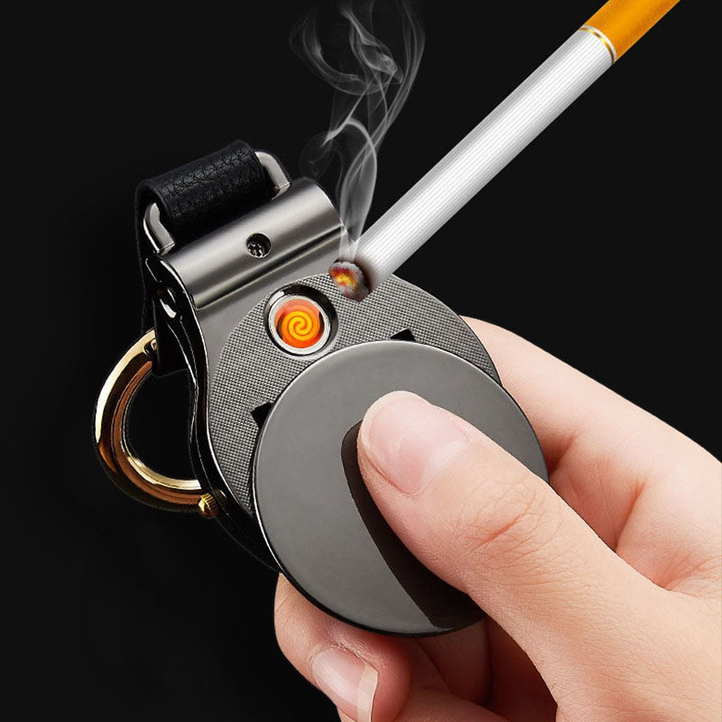 2025 Cigarette Lighter USB Lighter Windproof Lighter Keychain Lighter  Smoking Lighter  Creative Lighters Electric Lighter | POPOTR™