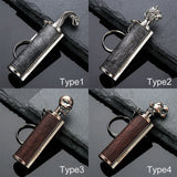 2025 Cigarette Lighter Flint Lighter Metal Lighter Keychain Lighter Keychain Lighter Kerosene Lighter | POPOTR™