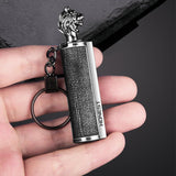 2025 Cigarette Lighter Flint Lighter Metal Lighter Keychain Lighter Keychain Lighter Kerosene Lighter | POPOTR™