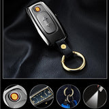 2025 Cigarette Lighter USB Lighter Windproof Lighter Keychain Lighter  Electric Lighter | POPOTR™