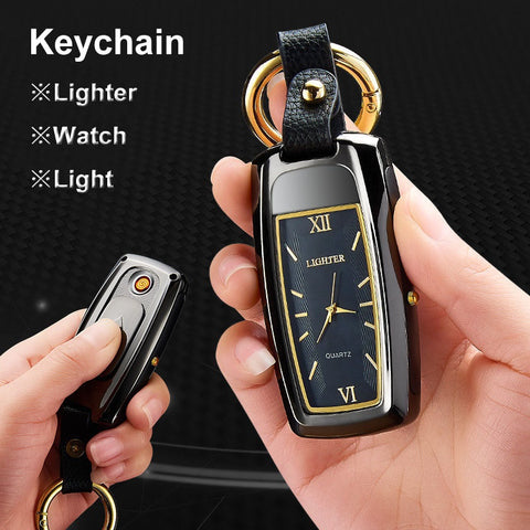 2025 Cigarette Lighter USB Lighter Windproof Lighter Keychain Lighter  Electric Lighter | POPOTR™