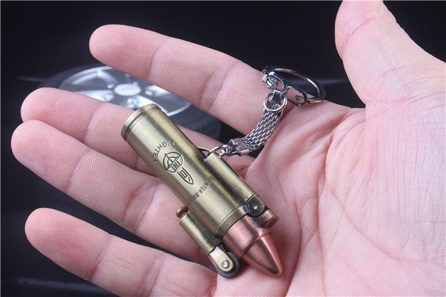 2025 Cigarette Lighter Keychain Lighter Creative Lighters Bullet Lighter | POPOTR™