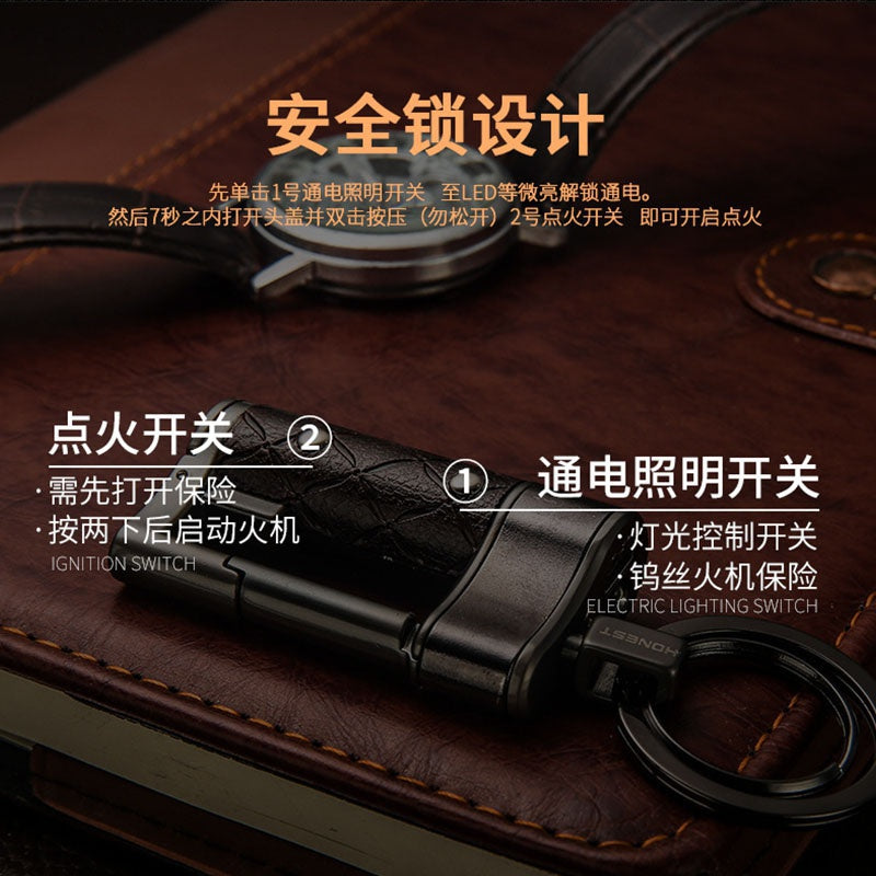 2025 Cigarette Lighter Metal Lighter USB Lighter Windproof LighterWaterproof Lighter  Keychain Lighter| POPOTR™