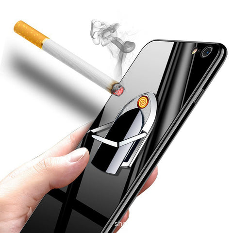 2025 Cigarette Lighter USB Lighter Windproof Lighter Rechargeable Lighter | POPOTR™