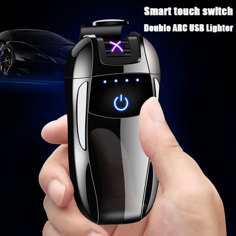 2025 Cigarette Lighter Metal Lighter USB Lighter Windproof Lighter Creative Lighters Electric Lighter Arc Lighters For Sale | POPOTR™