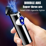 2025 Cigarette Lighter Metal Lighter Rechargeable Lighter Camping Lights| POPOTR™