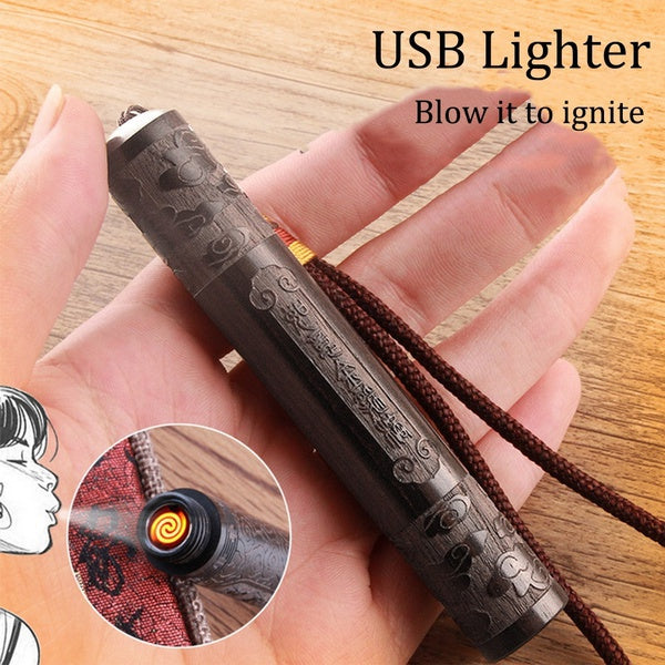 2025 Cigarette Lighter USB Lighter Windproof Lighter Rechargeable Lighter Camping Lights| POPOTR™