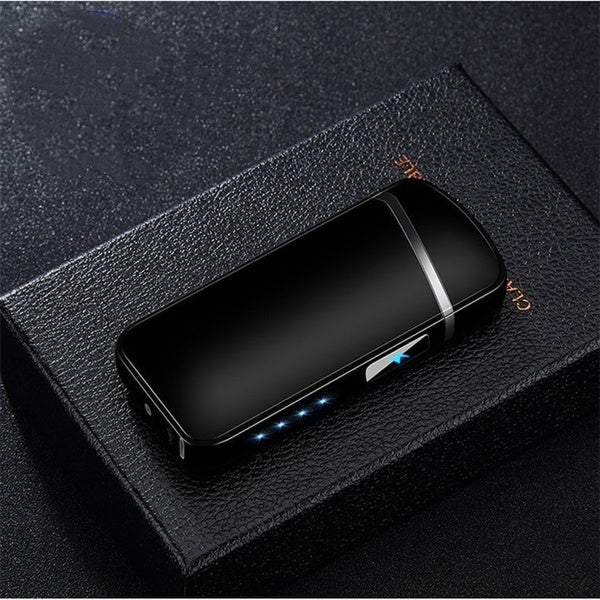 2025 Cigarettænder USB Lighter Vindtæt Lighter Genopladelig Lighter Elektrisk Lighter Arc Lights| POPOTR™