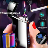 2025 Cigarette Lighter USB Lighter Windproof Lighter Rechargeable Lighter  Electric Lighter  Arc Lights| POPOTR™