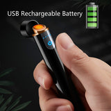 2025 Cigarette Lighter USB Lighter Windproof Lighter  Electric Lighter Tungsten Light | POPOTR™