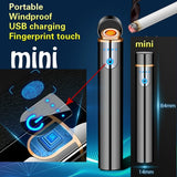 2025 Cigarette Lighter USB Lighter Windproof Lighter  Electric Lighter Tungsten Light | POPOTR™