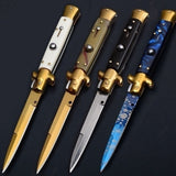 2025 Camping Knife Assisted Knife Mafia Knife 9''| POPOTR™