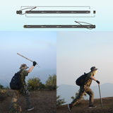 2025 Tactical Walking Sticks Self-defense Stick Survival Camp | POPOTR™