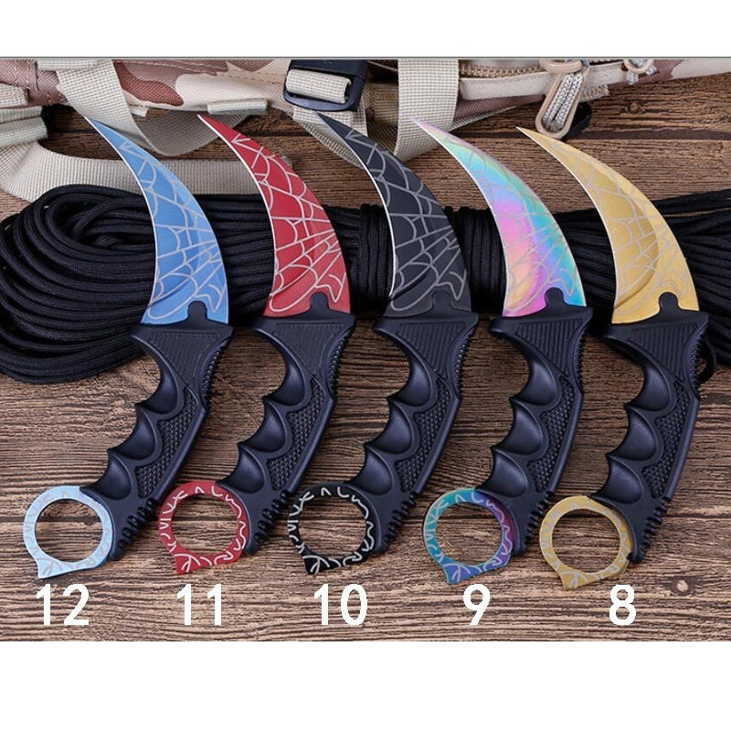 Outdoor Tactics Wilderness Survival Claw Knife  New   Multi-function Straight Knife Outdoor Knives