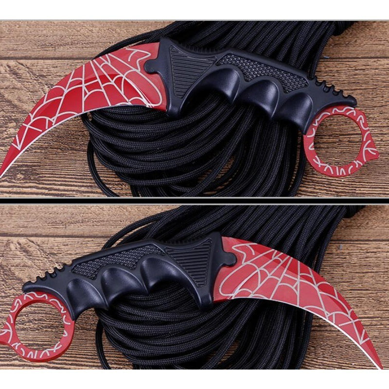 Outdoor Tactics Wilderness Survival Claw Knife  New   Multi-function Straight Knife Outdoor Knives