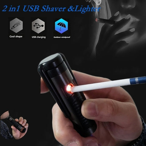 2025 Cigarette Lighter USB Lighter Windproof Lighter Creative Lighters Electric Lighter  Bunnings | POPOTR™