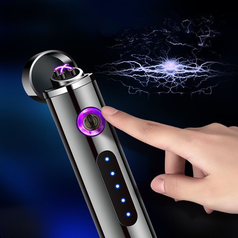 2025 Cigarette Lighter USB Lighter Windproof Lighter Electric Lighter  Arc Lights| POPOTR™