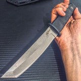 New  Tactical Gear Hnting Knives Outdoor Survival Blade Katana Rambo Knife Sword for Combat Fixed Blade Camping Knives Tanto Dagger Knifes with ABS Sheath
