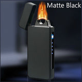 2025 Cigarette Lighter Metal Lighter USB Lighter Windproof Lighter Rechargeable Lighter Electric Lighters For Sale  | POPOTR™