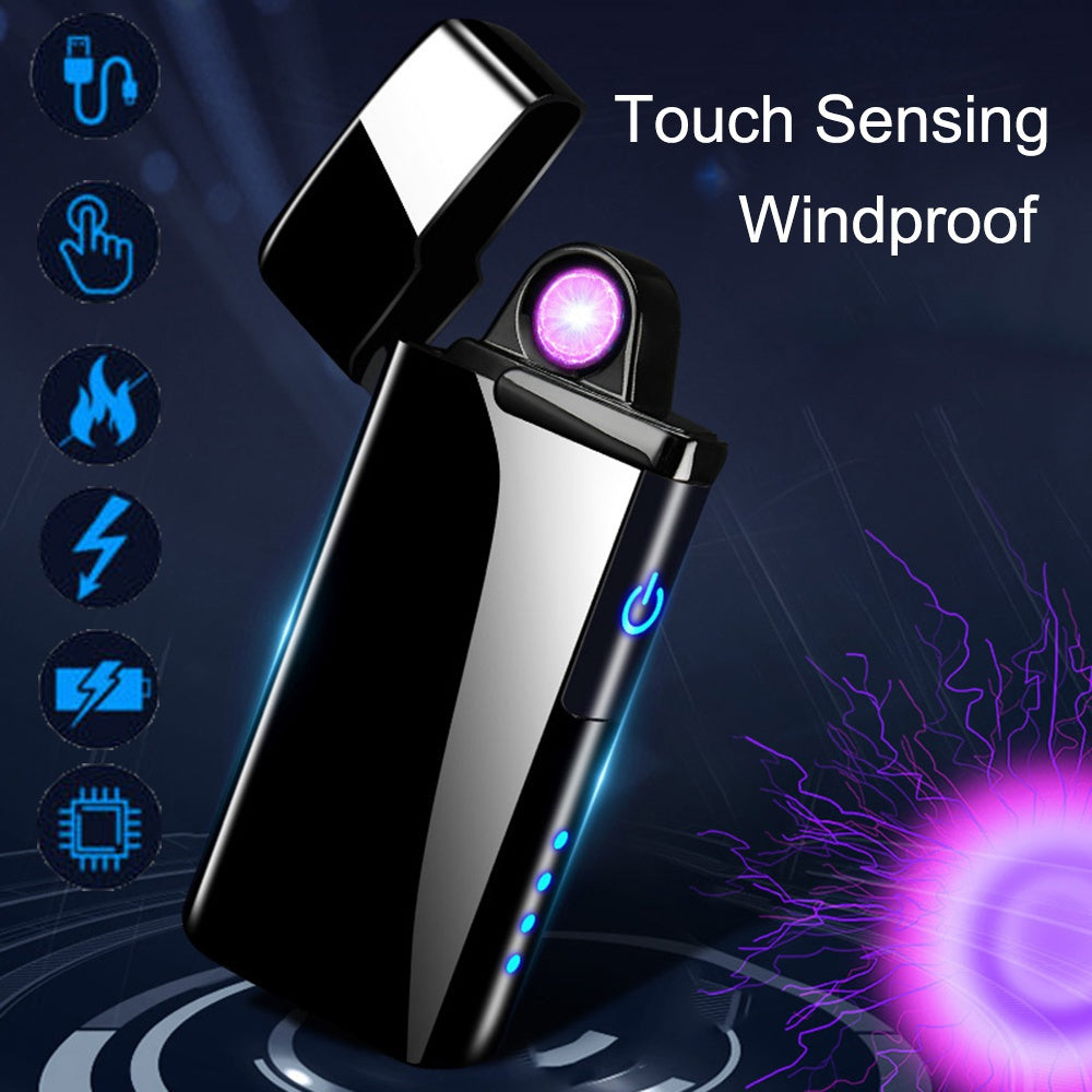 2025 Cigarette Lighter USB Lighter Windproof Lighter Smoking Lighter  Creative Lighters Electric Lighter  Arc Lights| POPOTR™