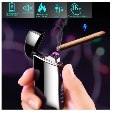 2025 Cigarette Lighter USB Lighter Windproof Lighter Electric Lighters For Sale Arc Lights| POPOTR™