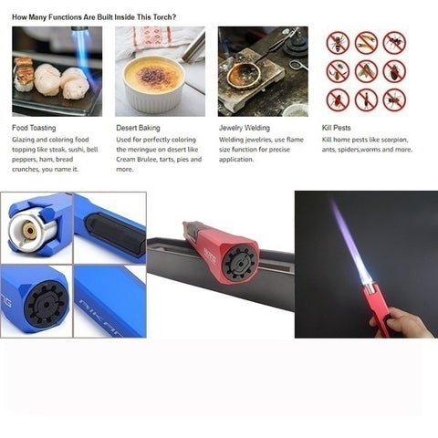 2025 Cigarette Lighter Torch Windproof Lighter Cigar Lighter Butane Lighters For Sale  | POPOTR™
