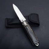2025 Survival Knife Hunting Knife Knife Handle Wood Assisted Knife Blade| POPOTR™