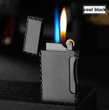 2025 Cigarette Lighter Torch Windproof Lighter Jet Lighter  Refillable Lighter With  Punch| POPOTR™