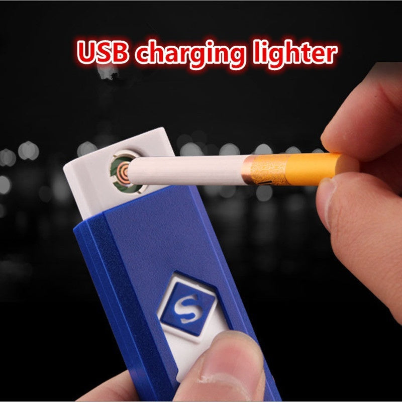 2025 Cigarettænder USB Lighter Vindtæt Lighter Elektrisk Lighter Genopladelig Lighter Bunnings | POPOTR™