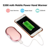 5200ma for lovers USB charger no water new hand warmer pocket hand warmer for mobile phone charger as power pack 2 pieces