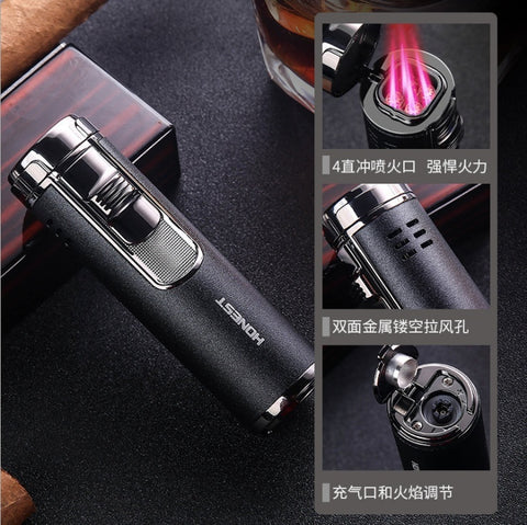 2025 Cigarette Lighter lighter Windproof Lighter Butane Lighters For Sale  Torch Fire Gun Lighter Bunnings | POPOTR™