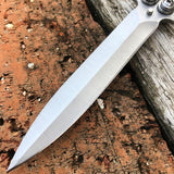 2025 Butterfly Knife Hunting Knife Combat Knife Handle Wood | POPOTR™
