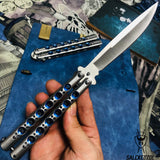 2025 Survival Knife Practice Butterfly Knife Hunting Knife Training Knife Combat Knife | POPOTR™