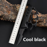 2025 Survival Knife Otf Knife Hunting Knife Assisted Knife  Knuckle Knife| POPOTR™