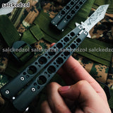2025 Practice Butterfly Knife Swiss Army Knife Folding Knife Pocket Knife Hunting Knife Training Knife | POPOTR™