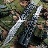2025 Practice Butterfly Knife Swiss Army Knife Folding Knife Pocket Knife Hunting Knife Training Knife | POPOTR™